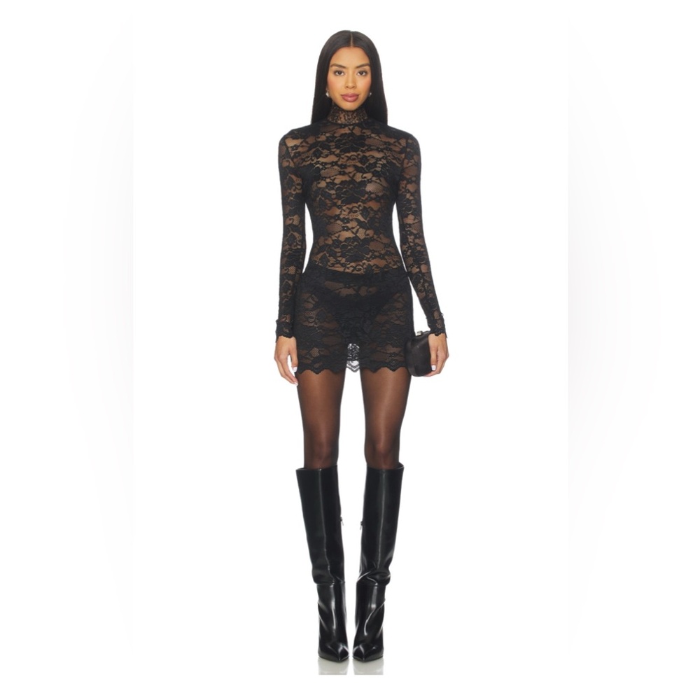 Superdown Lace Mini Dress